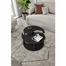 Messer Yin Yang Unıty Serenıty Orta Sehpa 2 Li Siyah