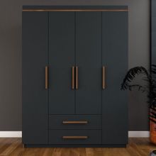 Metalia GM817 Perla Lüx 4 Kapılı 2 Çekmeceli Gardrop