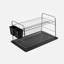 Metaltex İki Katlı Tablalı Bulaşıklık Krom