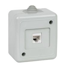 Mete 40501605 Nemli Yerler için Cat 5 RJ46 Data Prizi