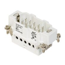 Mete Enerji 29021 10x16A 100P+E 400V Alüminyum Gövdeli Vida Bağlantılı Fiş Çekirdeği