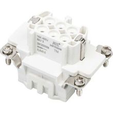 Mete Enerji 29120 6x16A 6P+E Vida Bağlantılı Priz Çekirdeği