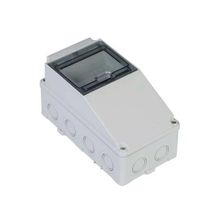 Mete Enerji 40202505 IP66 110x210 mm 5 Modül Gri Boş Kombinasyon Kutusu