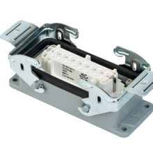 Mete Enerji 403030S 16x16A 16P+E 400V IP65 Alüminyum Gövdeli Metal Mandallı Makine Prizi