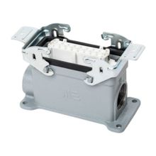 Mete Enerji 403038S 16x16A Çift Gİrişli Metal Mandallı Duvar Prizi