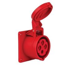 Mete Enerji 406506 4x16A 3P+E 6h/50-60 380 415 Watt IP44 Cee Norm Hızlı Bağlantılı Düz Makine Prizi