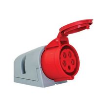 Mete Enerji 406616 5x32A Ip44 Eğik Gövdeli Duvar Prizi