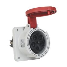 Mete Enerji T130034 5x63A 3P+N+E 6h/50-60Hz 380-415V IP44 Cee Norm Pilot Kontaklı Düz Makine Prizi