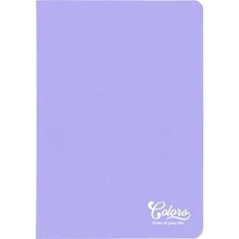 Meteksan Colors A5 Karton Kapaklı Dolmakalem Uyumlu Çizgili 40 Yaprak Mor Defter