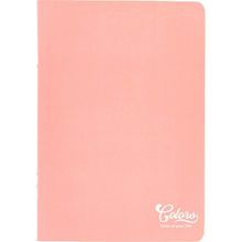Meteksan Colors A5 Karton Kapaklı Dolmakalem Uyumlu Kareli Defter 40 Yaprak Pembe Defter