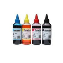 Mettzchrom Canon G1411 - G2411 - G3411 - G3411 - G4411 - G1410 - G2410 - G3410 - G4410 Uyumlu 4 Renk 4x100 ml Mürekkep