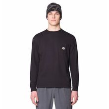 MHW Logo Pocket Relaxed Erkek Uzun Kollu T-Shirt