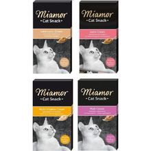 Miamor 6x15 gr Cream 4 Çeşit Kedi Kreması