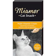 Miamor Cream Multivitamin 6'lı 15 gr Kedi Ödülü