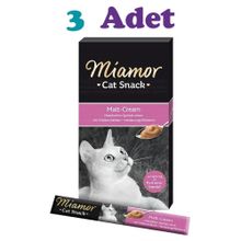 Miamor Malt Cream 3x15 gr Kedi Ödül Maması