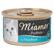 Miamor Pastete 24x85 gr Ton Balıklı Tahılsız Kedi Konservesi