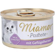 Miamor Pastete 85 gr Yürek Etli Yetişkin Kedi Konservesi