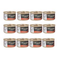 Miamor Pastete Ciğerli 12x85 gr Yetişkin Kedi Konservesi