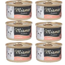 Miamor Pastete Somonlu 6x85 gr Yetişkin Kedi Konservesi