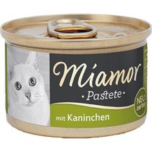 Miamor Pastete Tavşanlı Tahılsız 85 gr Kedi Konservesi