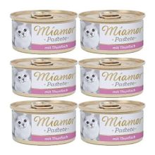 Miamor Pastete Ton Balıklı 6x85 gr Yaş Kedi Maması