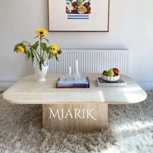 MIARIK DESIGN Mermer Orta Sehpa