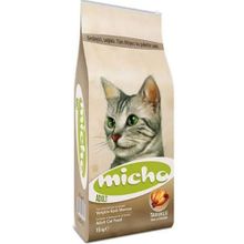 Micho Tavuklu Hamsi ve Pirinç Eşliğinde 15 kg Yetişkin Kedi Maması