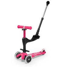 Micro Mini Micro 3in1 Deluxe Pembe 3 Tekerlekli Scooter