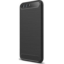 Microcase Asus Zenfone 4 ZE554KL Brushed Carbon Silikon Tempered Cam + Kılıf
