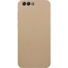 Microcase Asus Zenfone 4 ZE554KL Premium Silikon Nano Glass Film Altın Kılıf