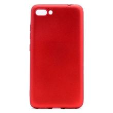 Microcase Asus Zenfone 4 ZE554KL Premium Silikon Tempered Cam + Ekran Koruyucu Kırmızı Kılıf