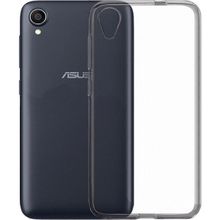 Microcase Asus Zenfone Live L1 ZA550KL Ultra İnce 0.2 mm Soft Silikon Kılıf