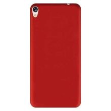 Microcase Asus Zenfone Live ZB501KL Premium Mat Silikon Tempered Cam + Kırmızı Kılıf