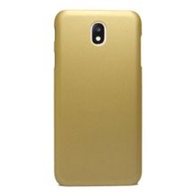 Microcase Samsung Galaxy C8 Premium Silikon Tempered Cam + Altın Kılıf