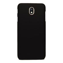 Microcase Samsung Galaxy C8 Premium Silikon Tempered Cam + Siyah Kılıf