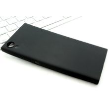 Microcase Sony Xperia XA1 Premium Mat Koruma Siyah Silikon Kılıf