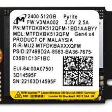 Micron 2400 512 GB M.2 2242 NVMe SSD