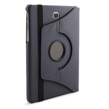 Microsonic 360 Rotating Samsung Galaxy Tab A 8.0'' T350 Siyah Deri Tablet Kılıfı