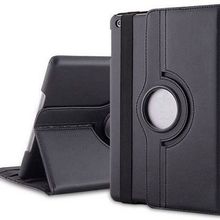 Microsonic 360 Rotating Stand Deri iPad 5 Siyah Kılıf