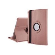 Microsonic 360 Rotating Stand Deri iPad Air 2 Rose Gold Kılıf