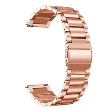 Microsonic Amazfit Bip 3 Pro Rose Gold Metal Stainless Steel Kordon