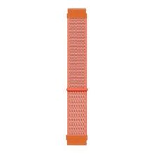 Microsonic Amazfit Bip 3 Pro Woven Sport Loop Turuncu Hasırlı Kordon