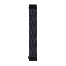 Microsonic Amazfit GTR 2 Sport 47 mm Medium 155 mm Braided Solo Loop Band Siyah Kordon