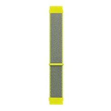 Microsonic Amazfit GTR 2 Sport 47 mm Sarı Hasırlı Woven Sport Loop Kordon