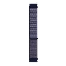 Microsonic Amazfit GTS 2 Uyumlu 42 mm Hasırlı Woven Sport Loop Mor Kordon