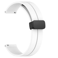 Microsonic Amazfit GTS 3 Ribbon Line Beyaz Kordon