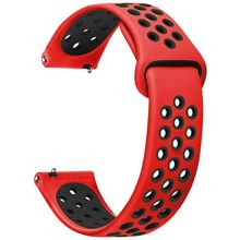 Microsonic Amazfit GTS 3 Siyah Yeşil Rainbow Sport Band Kordon
