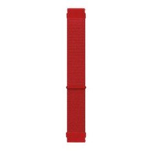 Microsonic Amazfit GTS 3 Woven Sport Loop Kırmızı Hasırlı Kordon