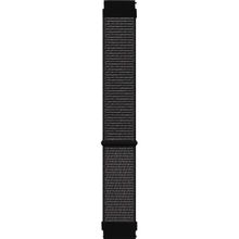 Microsonic Amazfit GTS 4 Mini Woven Sport Loop Siyah Hasırlı Kordon