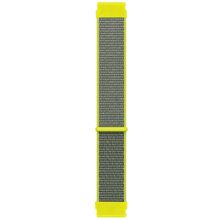 Microsonic Amazfit GTS Hasırlı Woven Sport Loop Sarı Kordon